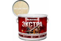 Основа алкидная Акватекс ЭКСТРА (бесцветный) 9л (новый дизайн)