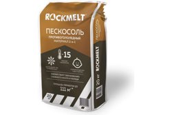 Пескосоль Rockmelt 20кг противогололедный материал