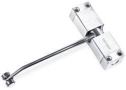 Доводчик NOTEDO DS-10 пружинный серебро до 35кг