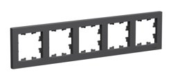 Рамка 5-пост. AtlasDesign универс. базальт SE ATN001405