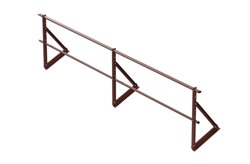 Ограждение кровельное VEGAStyle для МЧ, ПН, мягкой кровли h=0,6 L= 3m, Zn