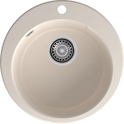 Мойка композитная GRANFEST URBAN 649 D-490мм, белый