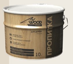 Состав деревозащитный ArtWOOD Classic белый 10 л