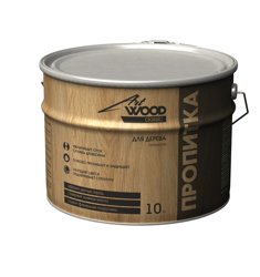 Состав деревозащитный ArtWOOD Classic темно- серый 10 л