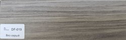 Плинтус Dolce Flooring МДФ Вяз серый 16*70*2400 арт.DF-019