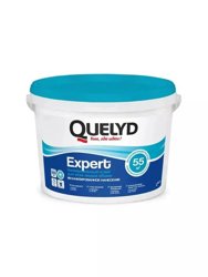 Клей для обоев готовый QUELYD Expert для стеклохолста и стеклообоев 10кг
