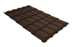 М\черепица, Quadro Profi Драп ТХ RR **, 0.5 мм Grandline, 1.17*м2
