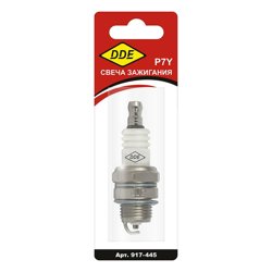 Свеча зажигания DDE - PR7Y (Champion CJ7Y, Bosch WS8F, NGK BPM7A) бензопилы, триммеры, мотобуры