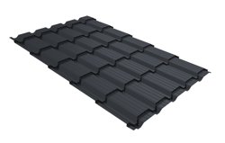 М\черепица, Quadro Profi Драп ТХ RAL **, 0.5 мм Grandline, 1.17*м2