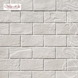 Камень облицовочный White Hills "Тибур", белый, плоскостной