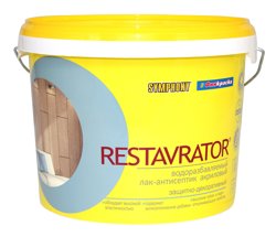 Лак ВД SYMPHONY антисептик реставратор EP глянцевый 0,9л