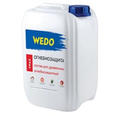 Огнебиозащита WEDO FPA 2 гр. огнезащиты 20л (розовый цвет)