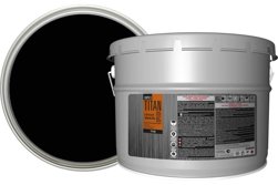 Грунт-эмаль быстросохнущая чёрная матовая (RAL 9005) 10кг ОРЕОЛ TITAN