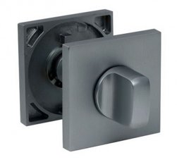 Фиксатор квадратный FRAN WC-R40 M.CHROME матовый хром