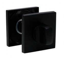 Фиксатор квадратный FRAN WC-R40 BLACK черный