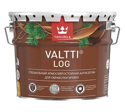 Антисептик лессирующий Tikkivala VALTTI LOG 9л EC