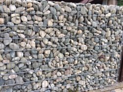 Габион из сетки ячейкой 50х50, проволока 3,8мм, 4000(2000+2000х500х500 со стяжками и сборочными спиралями