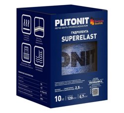 Лента гидроизоляционная ПЛИТОНИТ SuperElast эластичная 10 м
