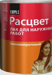Лак РАСЦВЕТ для наружных работ 1,6кг