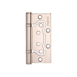 Петля накладная "БАБОЧКА" PUNTO N4200W/IND SN матовый никель (2шт.)