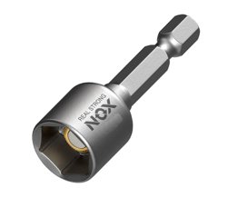 Бита для кровельных саморезов магнитная 6х48мм Nox, ПВХ