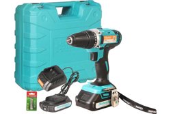 Дрель-шуруповерт аккумуляторная Sturm 18В, 1BatterySystem, 31Нм, 2х2.0Ач, конусный патрон, кейс