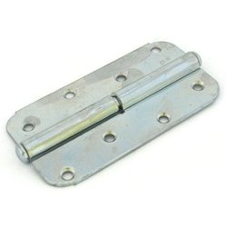 Петля SKOBIS (СКОБИС) накладная ПН-130 цинк белый, правая