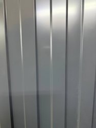 Профнастил С-8, 0.3 мм RAL 7024 CHI, 1.2 * 2 м.п.