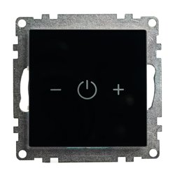 Выключатель диммирующий сенсорный СП STEKKER Катрин (механизм) 250В, 150W черный (GLS00-7206-05)