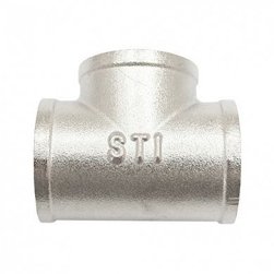 Тройник 1/2" в-в-в никелир. STI
