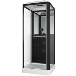 Кабина душевая GROSSMAN Alba GR221(L) (90x90x225) дверь распашная,3 места
