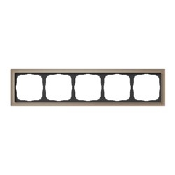 Рамка пятиместная ArtGallery Pure органическое стекло шампань SE GAL320505