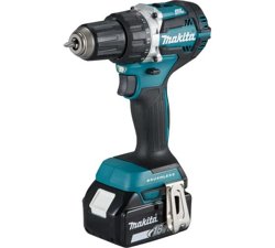 Дрель аккумуляторная безударная MAKITA DDF484RT (18V, 54Нм, 1акб 5Ач, кейс)