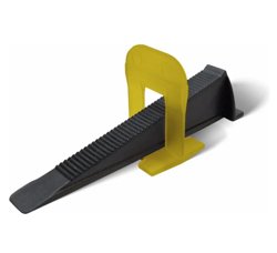 Набор PLITONIT SVP-PROFI, клин + зажим 0,7 мм, 50 + 50 шт (20 шт. в коробке)