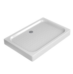 Поддон акриловый квадратный NIAGARA NG-P1280-14Q (120х80х13) прямоугольник,1 место