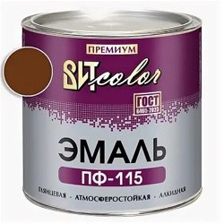 Эмаль ПФ-115 коричневая 2,6кг ВИТ Z