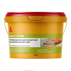 Клей для напольных покрытий многофункциональный контактный SikaBond®-177 PRO 13кг