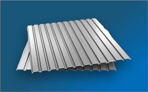 Профнастил С-8-A, Эконом, оцинкованный