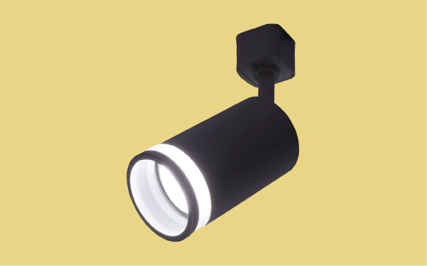 Светильник трековый, под лампу GU10, черный