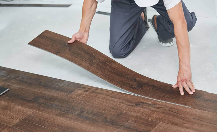 Плюсы виниловой плитки