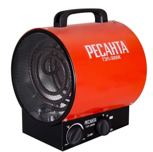 Пушка электрическая РЕСАНТА ТЭП-3000К (круглая)