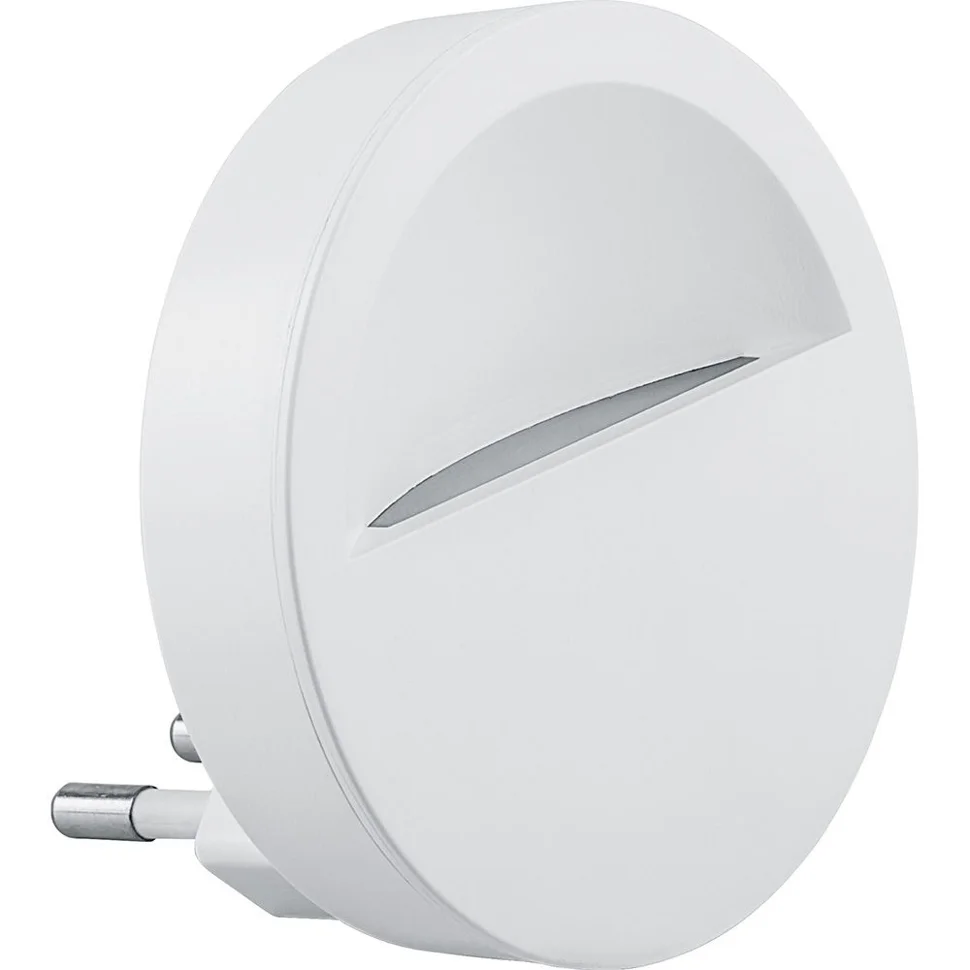Светильник-ночник Feron FN1121 0,45W 230V круг, белый