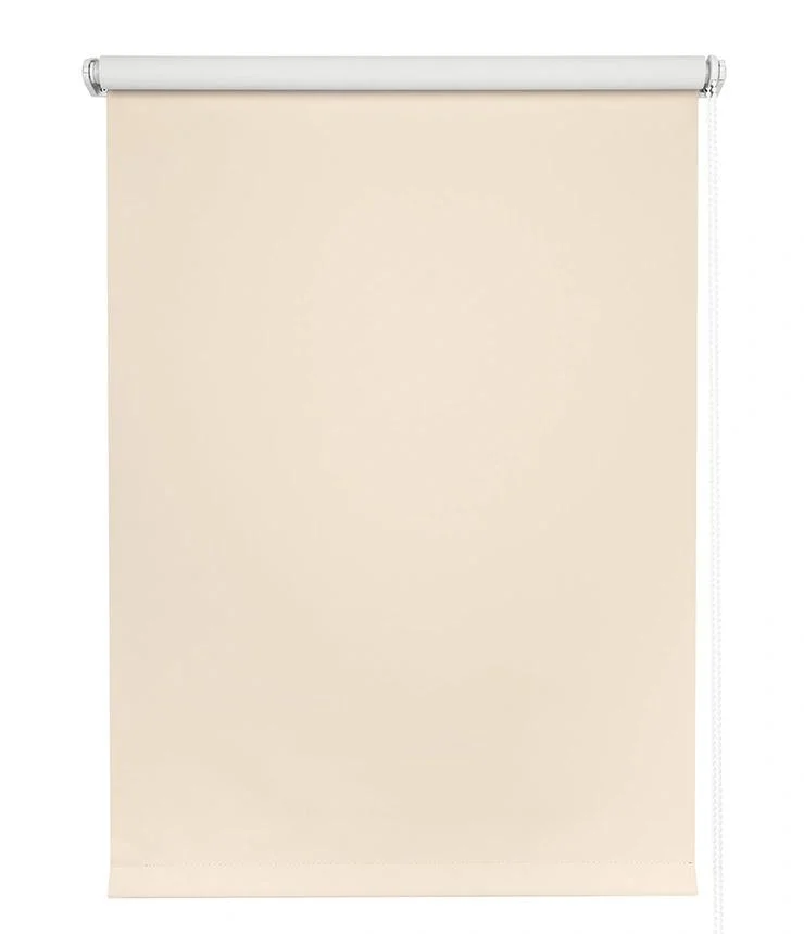 Штора рулонная "Блэкаут Болид" крем 80,5*175 см