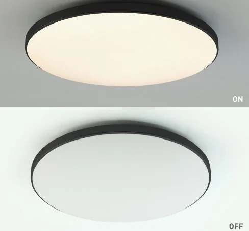 Светильник управляемый светодиодный MOON 50W R-ON/OFF-380x65-WHITE/BLACK-220-IP44