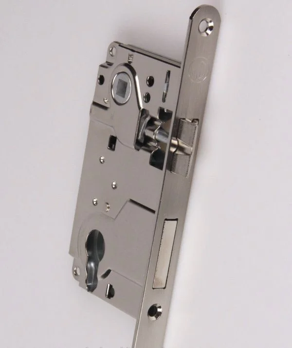 Замок дверной под цилиндр HANDLE DESIGN 8001С SN матовый никель