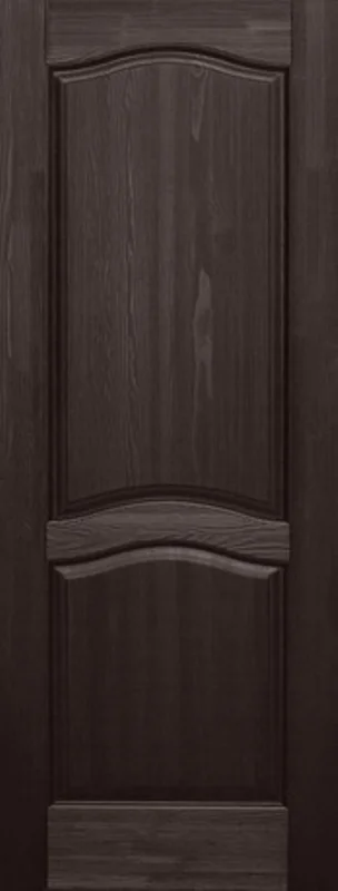 Дверь ОКА "Лео" глухая венге 70 (браш массив сосны)