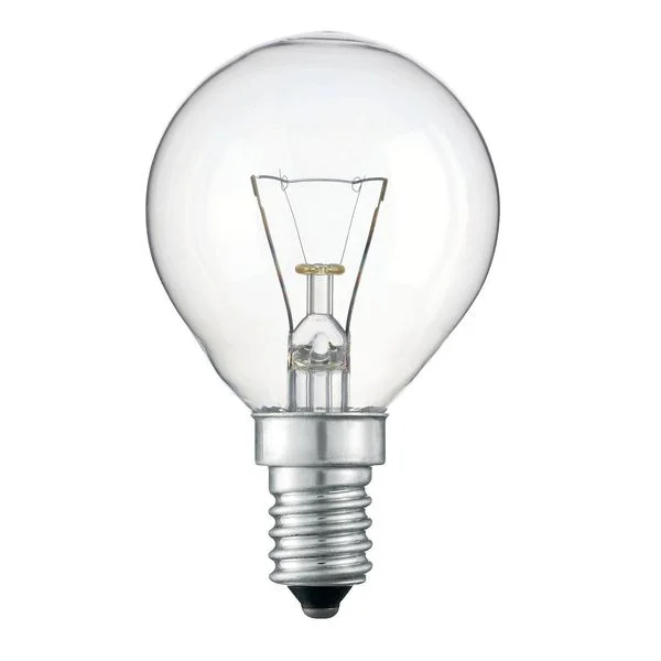 Лампа накаливания 40W E14 230V Шар прозрачный ЛОН*