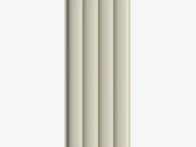 Панель реечная МДФ STELLA Wave De Luxe Palomino 2700x119x16