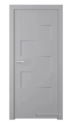 Дверь BELWOODDOORS "Сплит" глухая 80 (21-9) smart core эмаль светло - серый