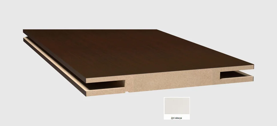 Добор ТЕРРИ телескопический (2 паза) дуб Айвори 10х100х2070